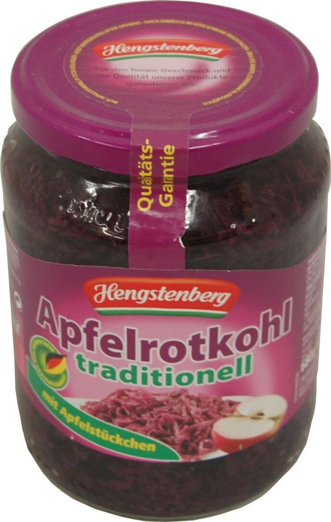 Hengstenberg Mildessa Apfelrotkohl Perfekte Liaison im Glas Produktbild 