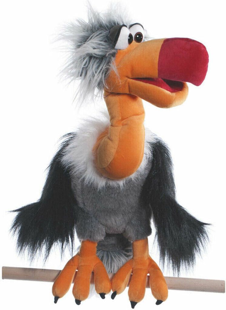 Living Puppets Handpuppe Geier Django 50cm groß Produktbild 