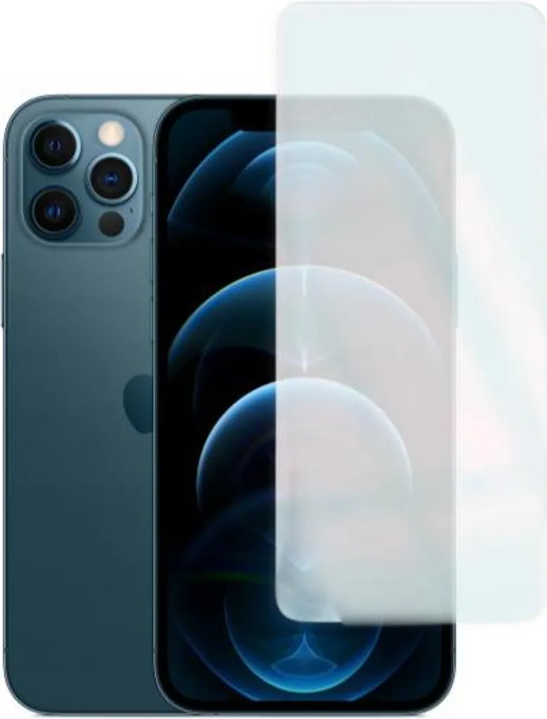 vetro temperato opaco 2,5D per l'iPhone 12 Pro Max - 1