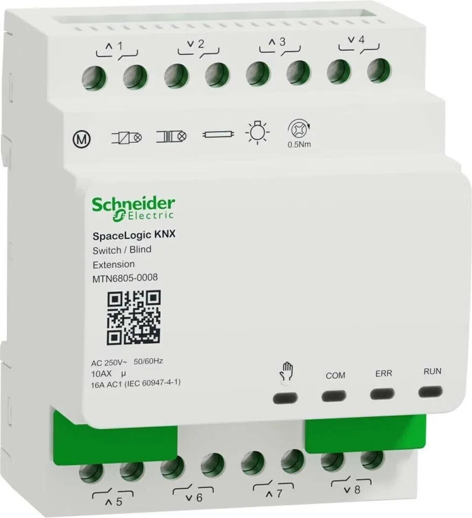 Module Extension KNX pour Store et Éclairage MTN6805-0008 Installation