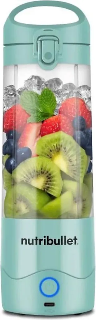 Blender nomade rechargeable pour smoothie et jus frais - Mixeur Bleu