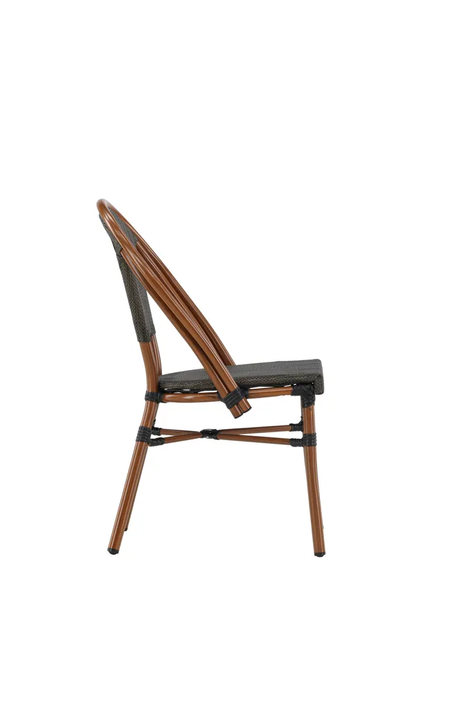 Chaise de café Guarda noire : la solution d'assise durable et facile - 7