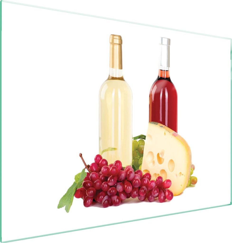 Glasschutzplatte Für Herd 70X52 Wein