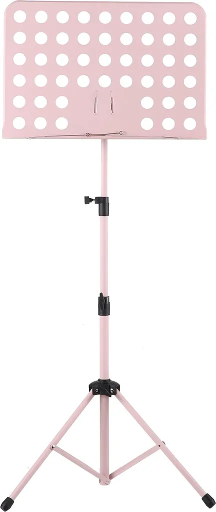 Support de Partition Portable Rose en Métal pour Piano, Violon et Guitare