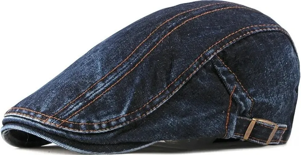 Cappello Uomo Terry Blu Navy KP25663 - Visiera Curve e Comfort