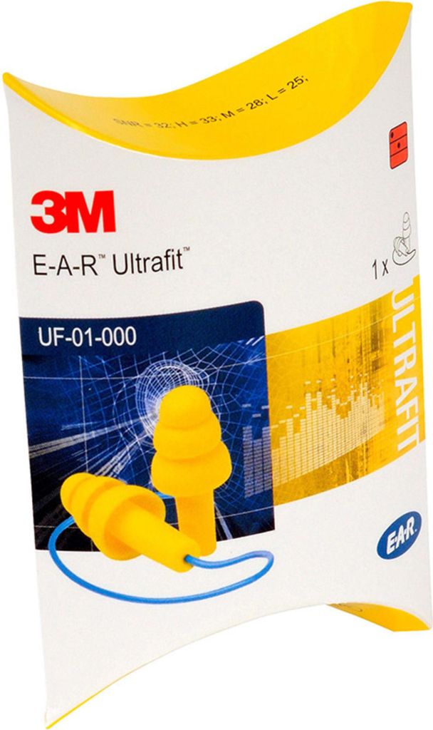 3M UF01000 3M Opakovaně použitelné špunty do uší E-A-R Obrázek produktu 
