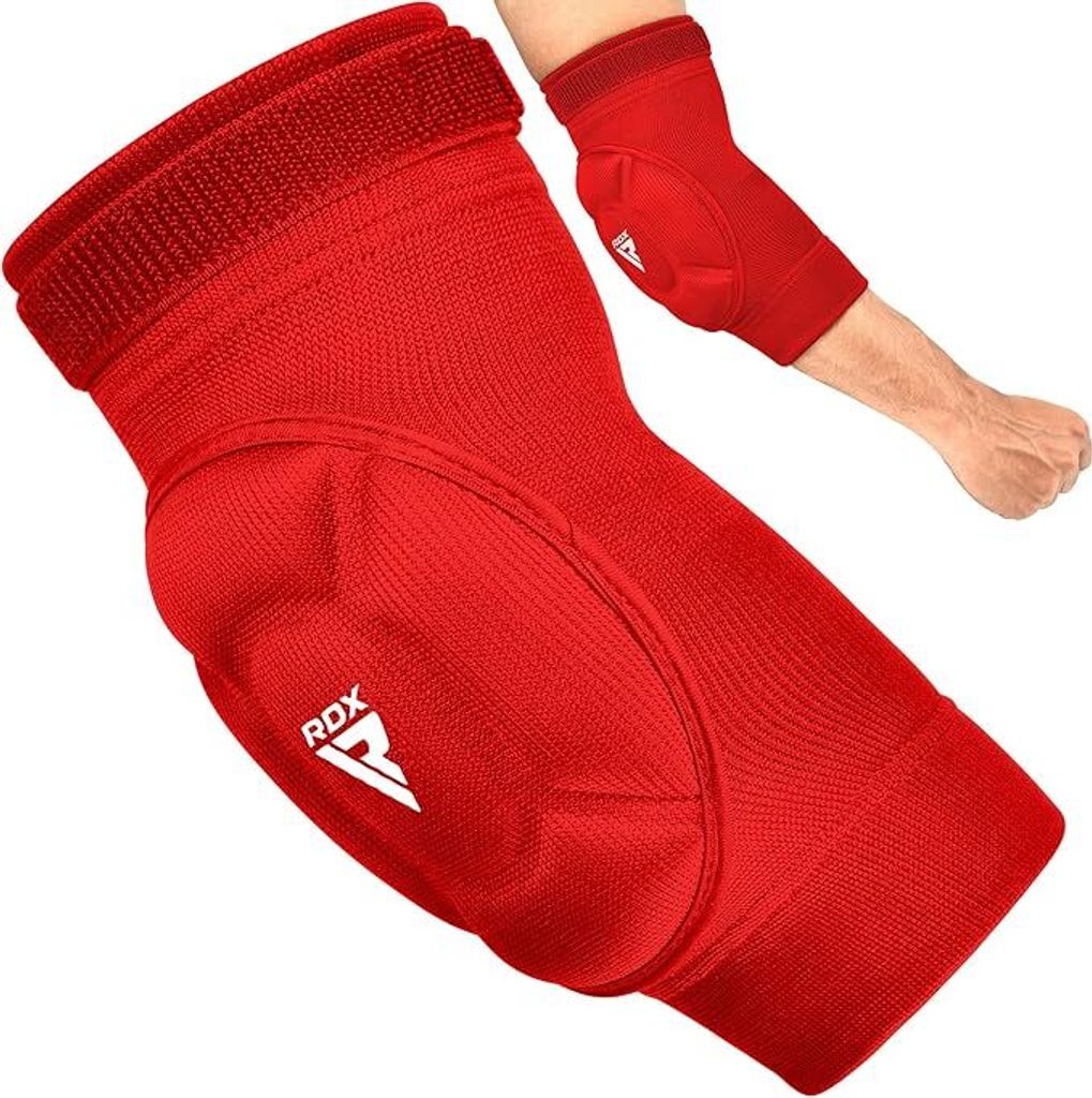 RDX Ellbogenschoner Kampfsport, Ellenbogenschutz MMA Muay Thai, Ellenbogenschützer Thaiboxen Ellbogenschützer Handball Volleyball Ellbogenschutz ...