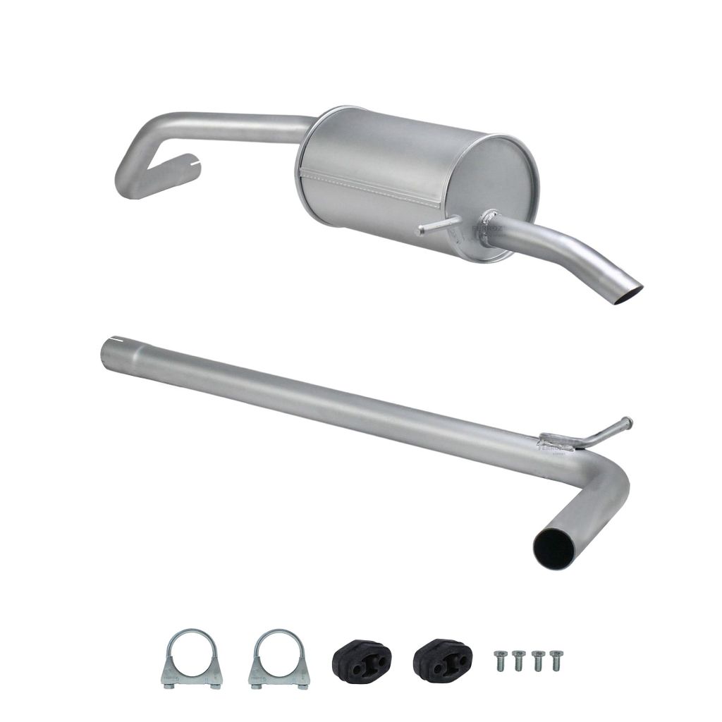 Auspuffanlage für VW Fox 5Z1 5Z3 1.4 75 PS ab 2005, Auspuff