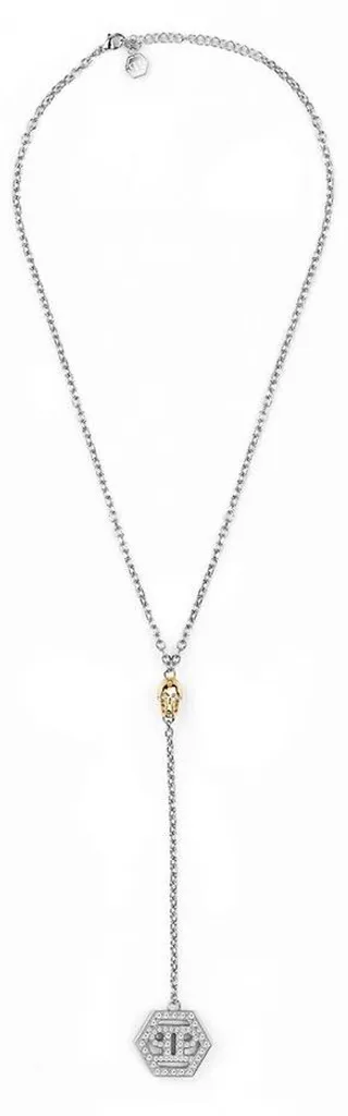 Philipp Plein Femme PJ2AA04NU - Bague Luxe en Acier Inoxydable Argenté