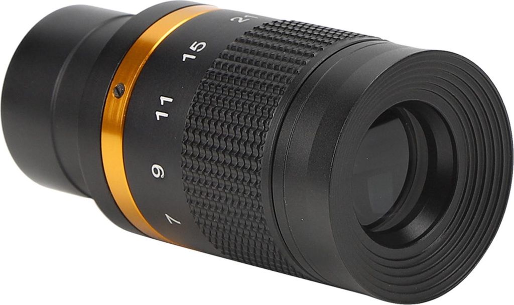 Astronomisches Teleskop 7-21 mm kontinuierliches Zoom-Okular Beobachtung 1,25 Zoll/31,7 mm Schwarz