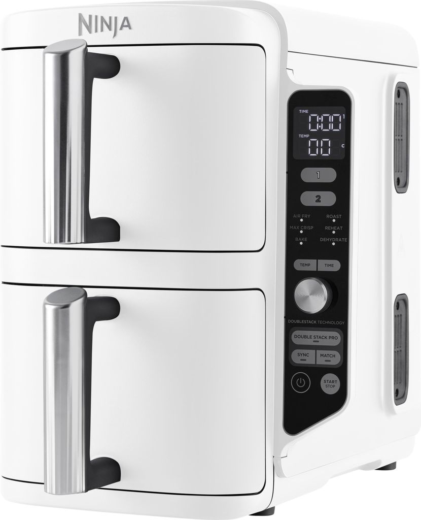 Ninja SL400EUWH Doppel-Heißluftfritteuse weiß Produktbild 