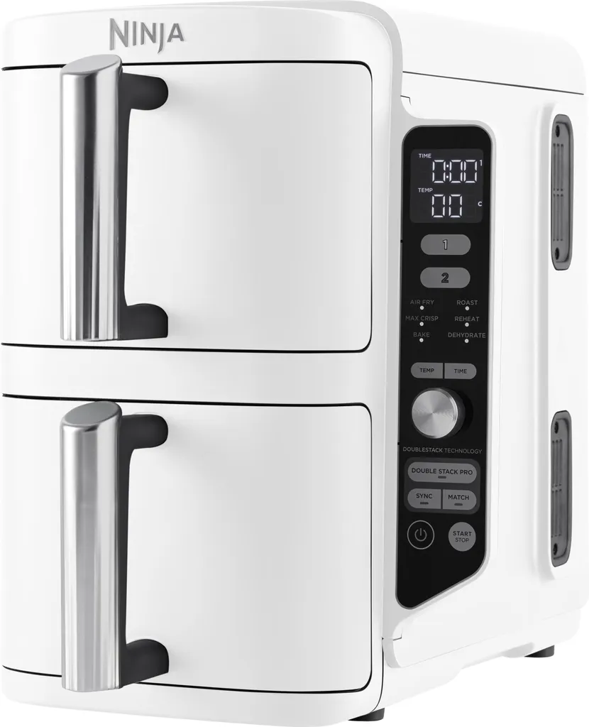 Ninja SL400EU Friteuse à air chaud Double Stack XL 9,5L Blanche - 2