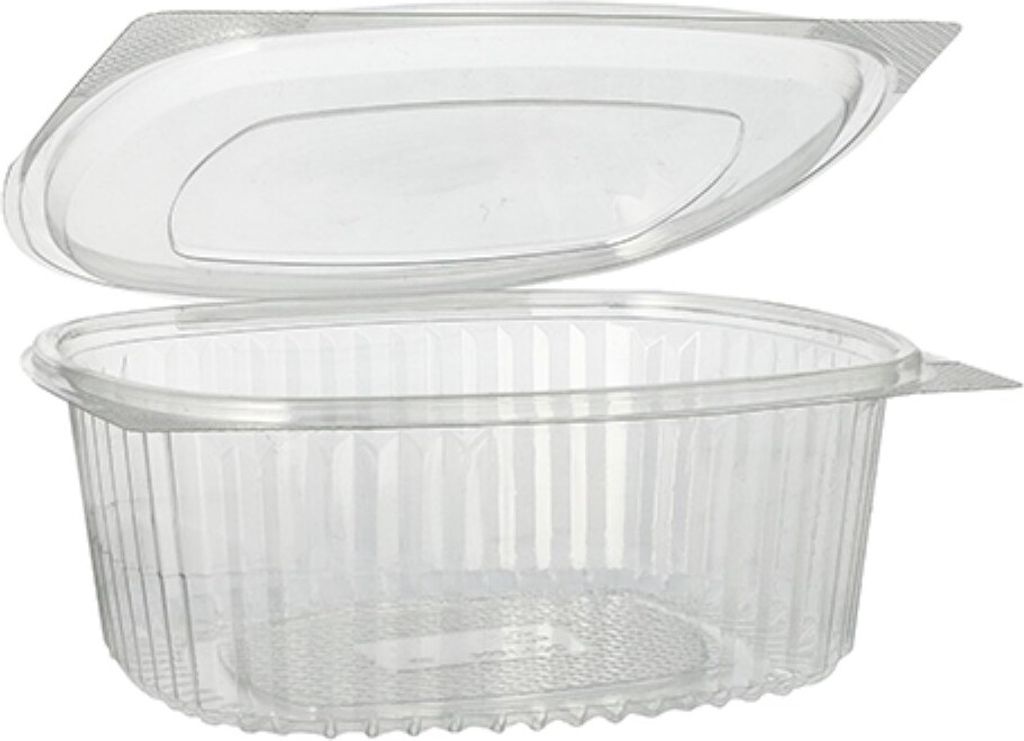 Starpak 50 Feinkost- und Salatschalen mit Klappdeckel, Produktbild 