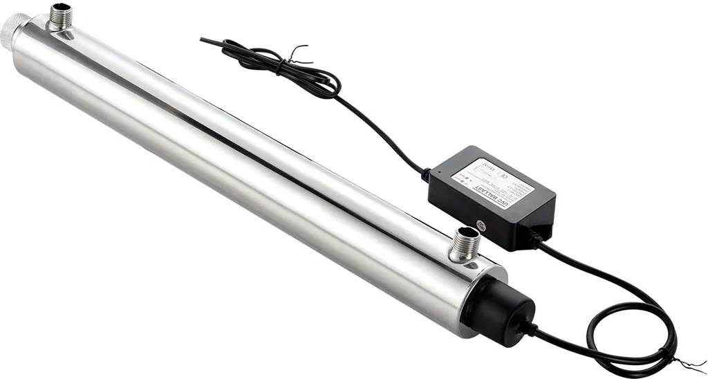 Filtre à eau UV SucceBuy 22,7L/min Stérilisateur Inox pour Eau Potable