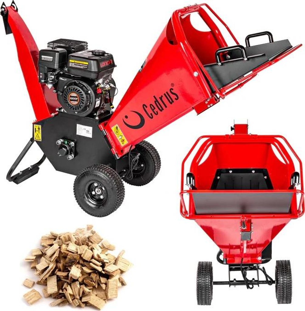 Cedrus RB02 Rozdrabniacz Spalinowy Rębak Do Gałęzi 10cm Zdjęcie produktu 