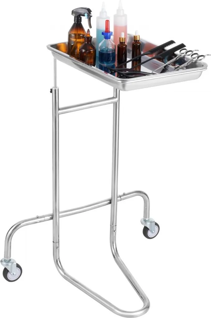 Scaffale Mobile Laboratorio Acciaio Inox | Carrello Servizio Professionale