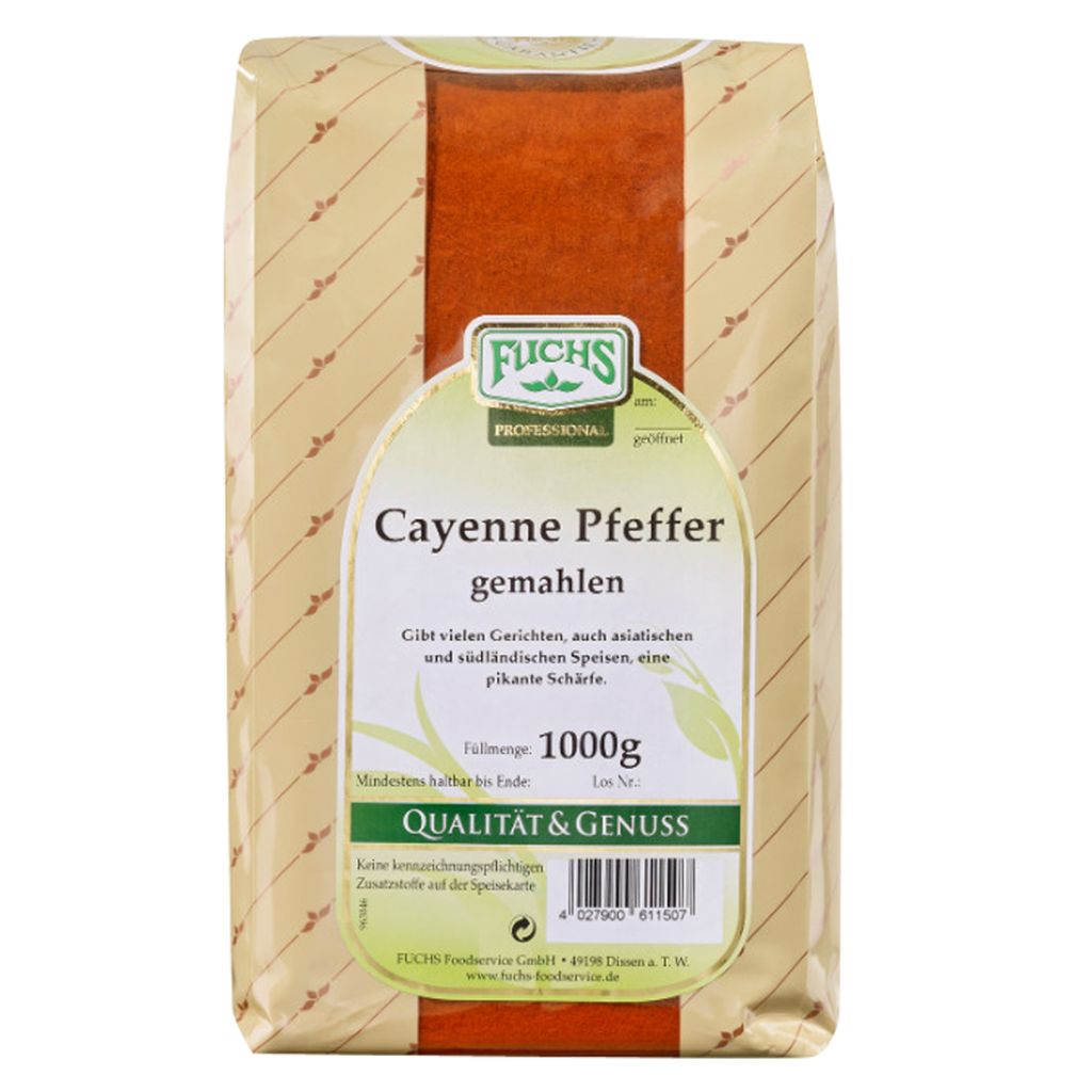 Fuchs kajenské korenie mleté z jemne mletých odrôd chilli Obrázok produktu 