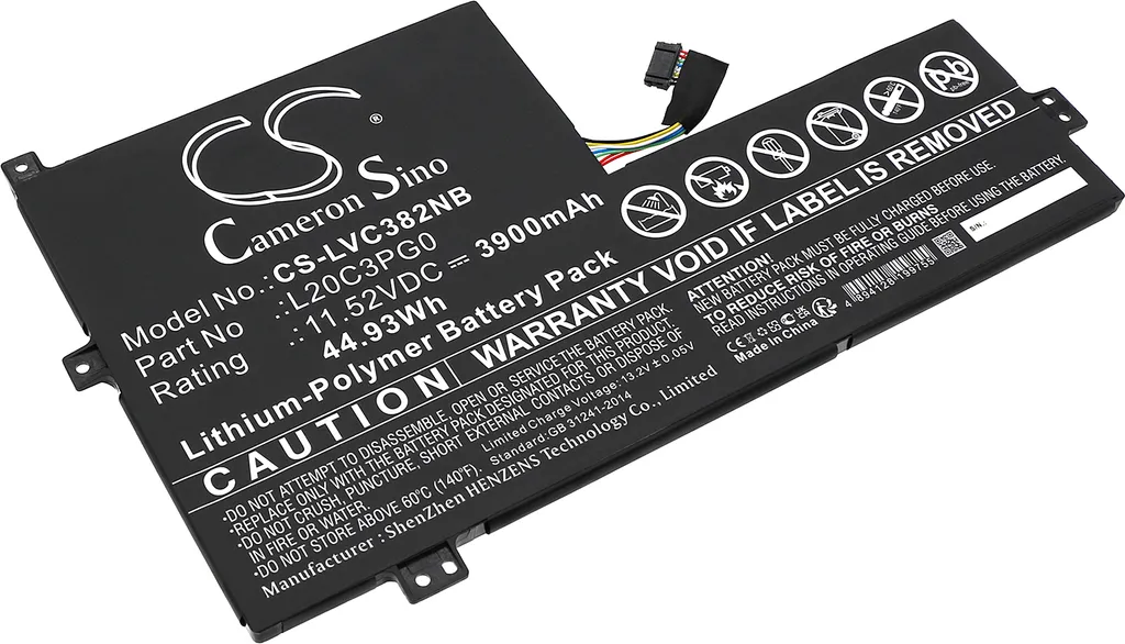 Batterie Longue Durée 11.5V pour Lenovo 100e Chromebook Gen 3 82UY