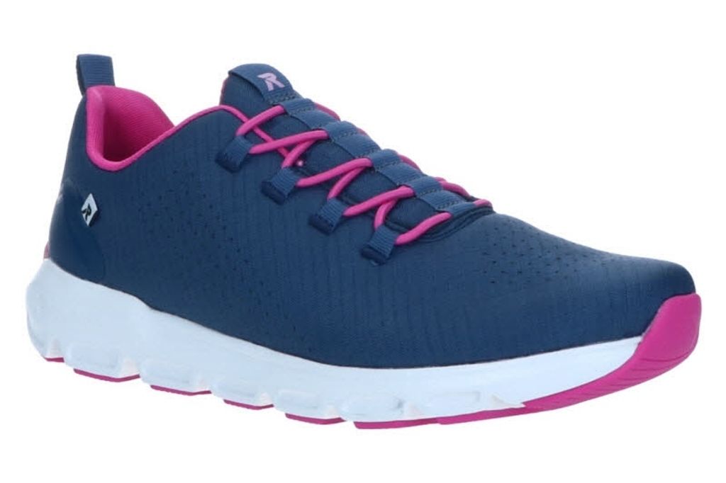 Rieker fsk damen halbschuhe Sneaker dunkelblau in Gr. 41