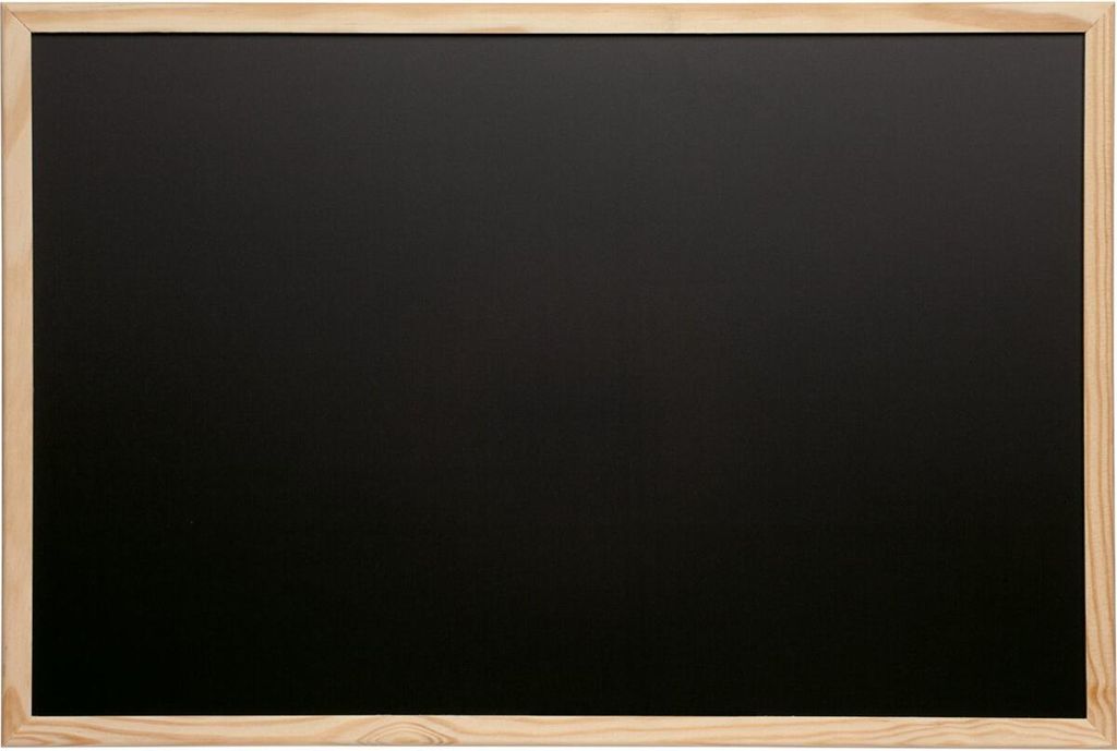 Kreidetafel 40x60cm Holzrahmen Packung mit 10 Stück
