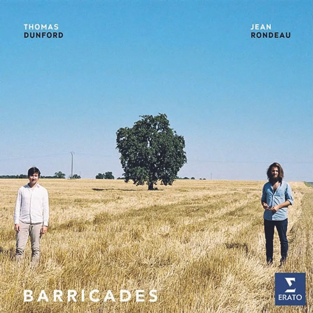 CD Barricades par Jean Rondeau et Thomas Dunford - Musique Baroque Erato