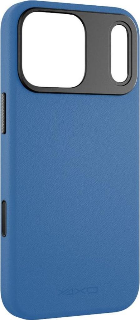 Handyhülle für iPhone 17 Pro, YAXO Leather Gear Slim Case MagSafe, Blau