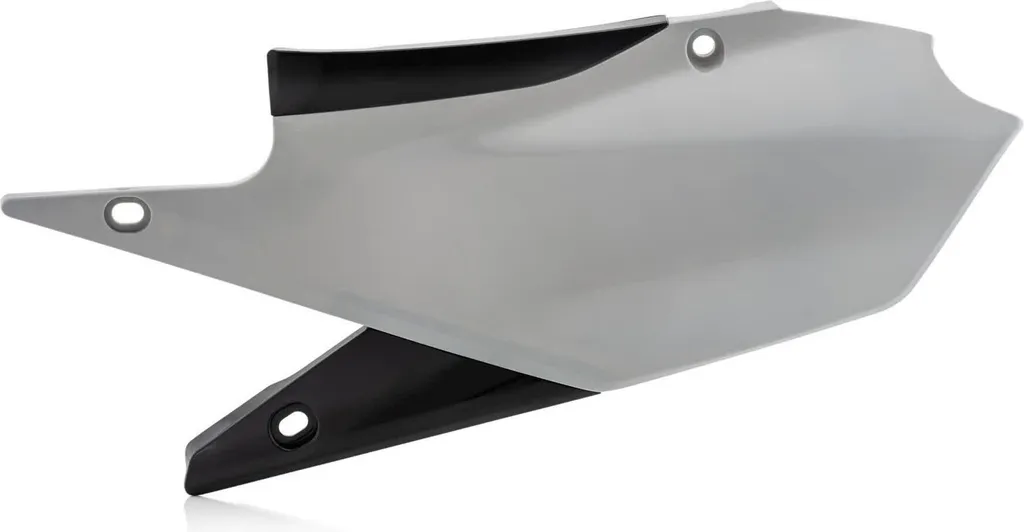 Remplacez votre plaque cassée sur YAMAHA par cette plaque ACERBIS grise