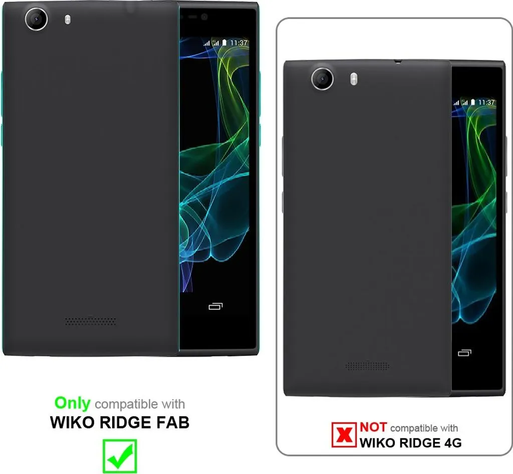 Cadorabo Vetro Temperato 9H Per Wiko Pulp Fab - Pellicola Protettiva Trasparente Con 3D Touch - 3