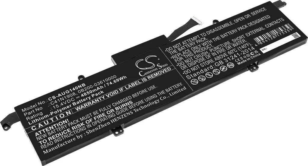 Batterie PC Asus ROG Zephyrus G14 GA401IH : Fini les Coupures Brutales