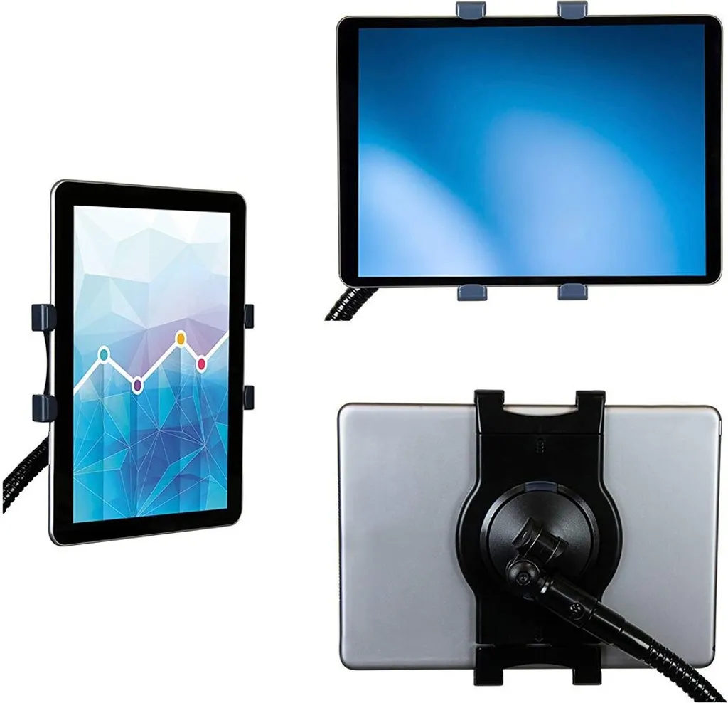Support Tablette Anti-Vibrations avec Bras de Fixation Solide