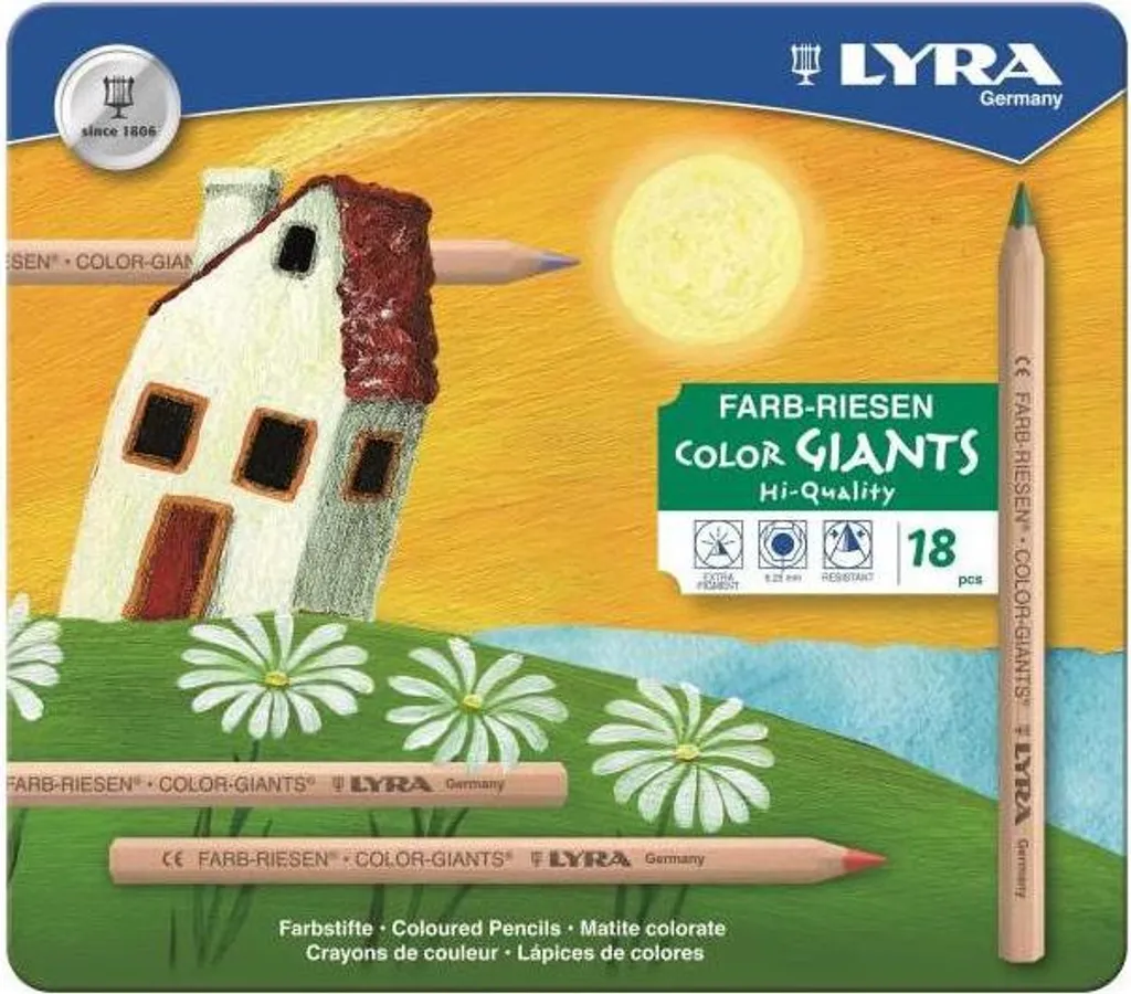Set Lyra Naturale Multi 18 pz: Alta Qualità per Disegno Artistico
