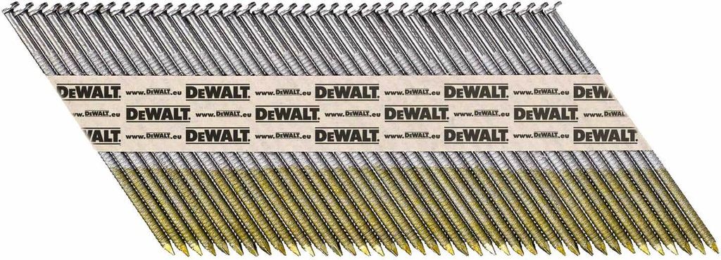 DeWALT Streifennagel DNPT Ring blank, 2,8-3,1 mm Durchmesser, 50 - 90mm Länge, 34 Grad, 2200 Stück Größe:50 mm