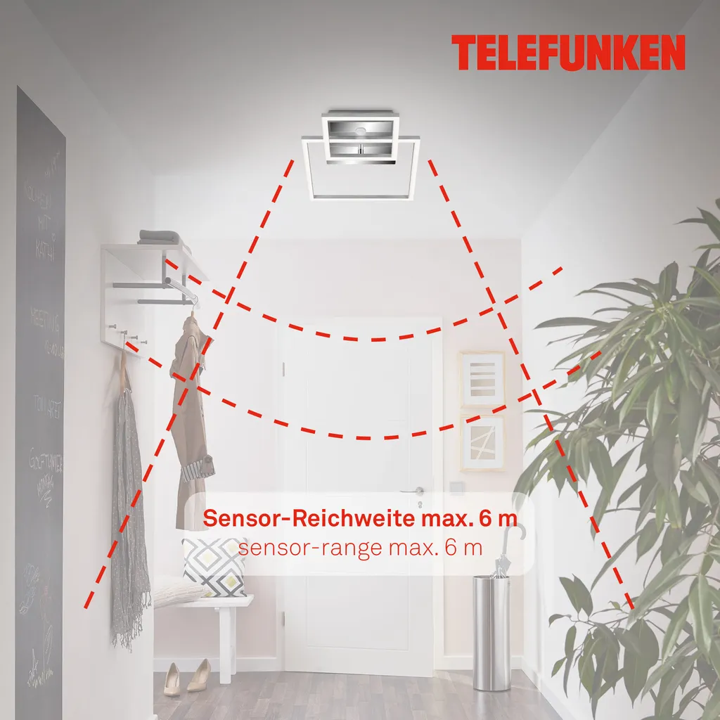 Éclairage automatique LED plafonnier anti-gaspillage d'énergie