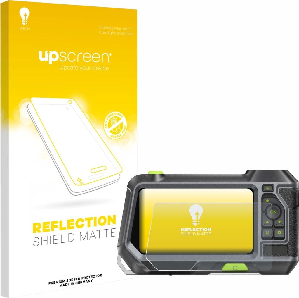 upscreen Schutzfolie für Teslong NTS500 Displayschutz Displayschutzfolie Folie Matt Entspiegelungsfolie