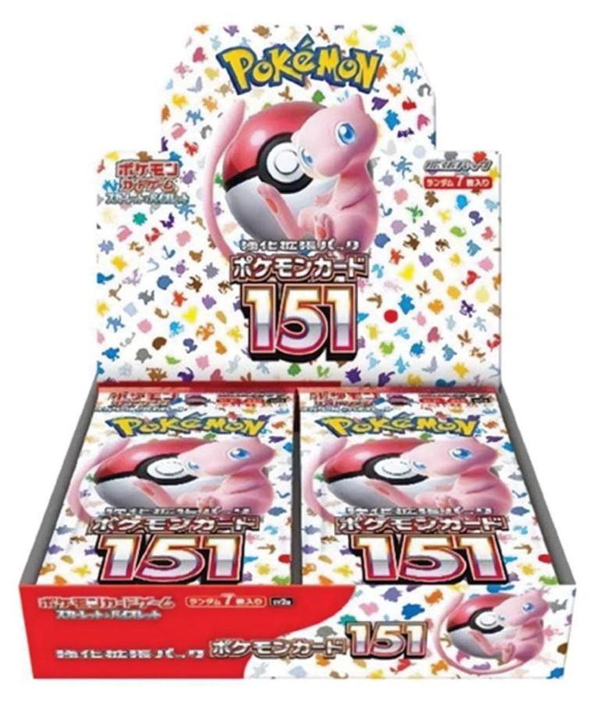 Pokémon Scarlet & Violet TCG: 151 – Booster-Box (japanisch) Produktbild 