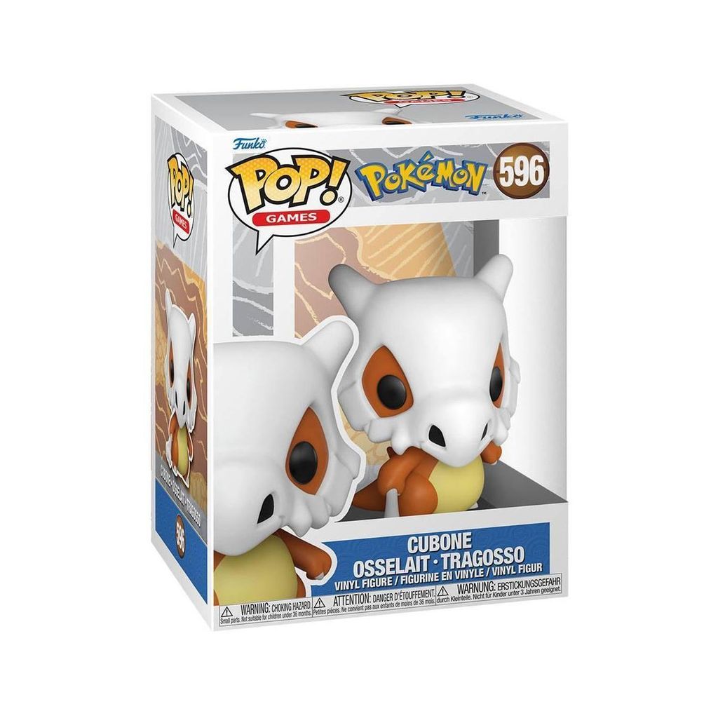 Pokémon - Cubone Osselait Tragosso 596 - Funko Pop! Vinyl Produktbild 