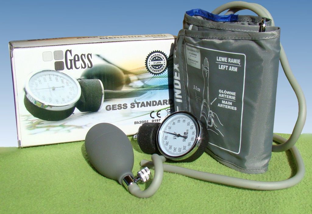 Manual Analoge Blutdruckmessgerät Oberarm mit Manschette Produktbild 3