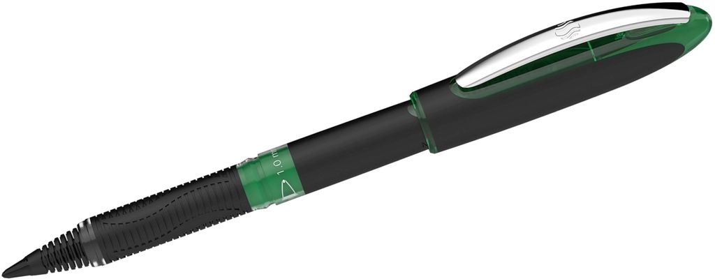 Tintenroller Schneider One Sign Pen, dokumentenecht, 1mm, 10 Stück, Farbe:grün