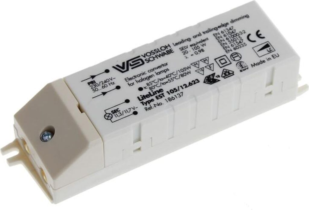 NOVY - 105 WATT elektronischer Transformator - 691025