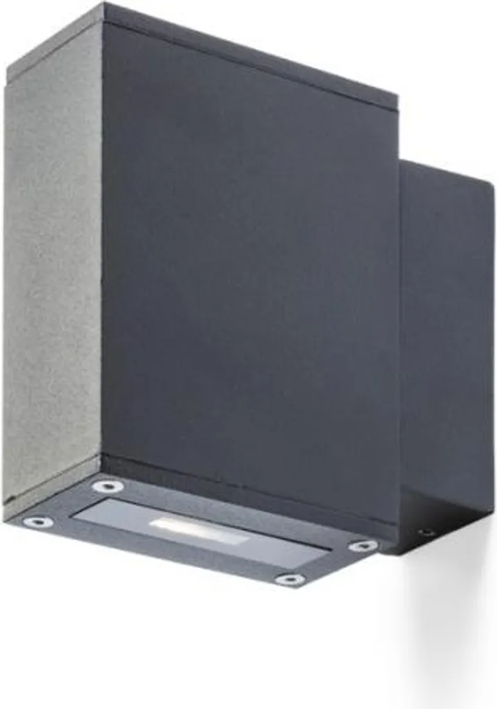 DIXIE Applique LED Esterno 2x3W 3000K Nero IP54 | Efficienza Professionale