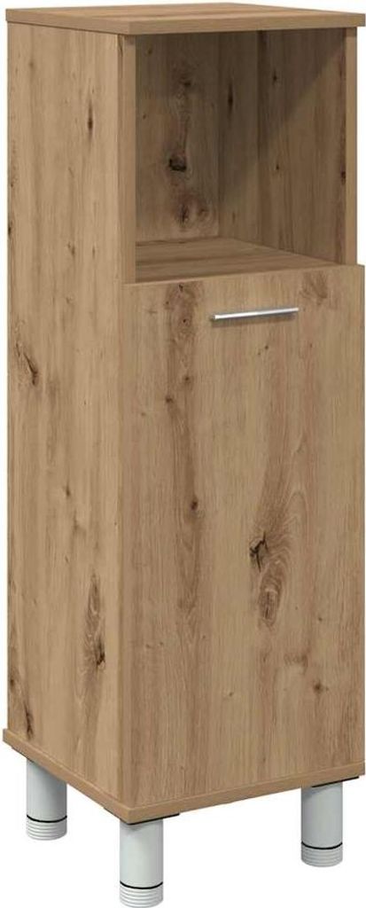 vidaXL Badschrank Artisan-Eiche 30x30x95 cm Holzwerkstoff