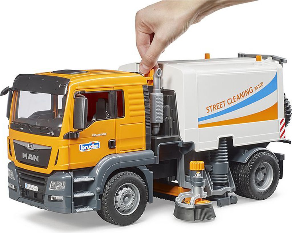 Bruder 03780 MAN TGS Nákladní automobil pro čištění ulic Obrázek produktu 3