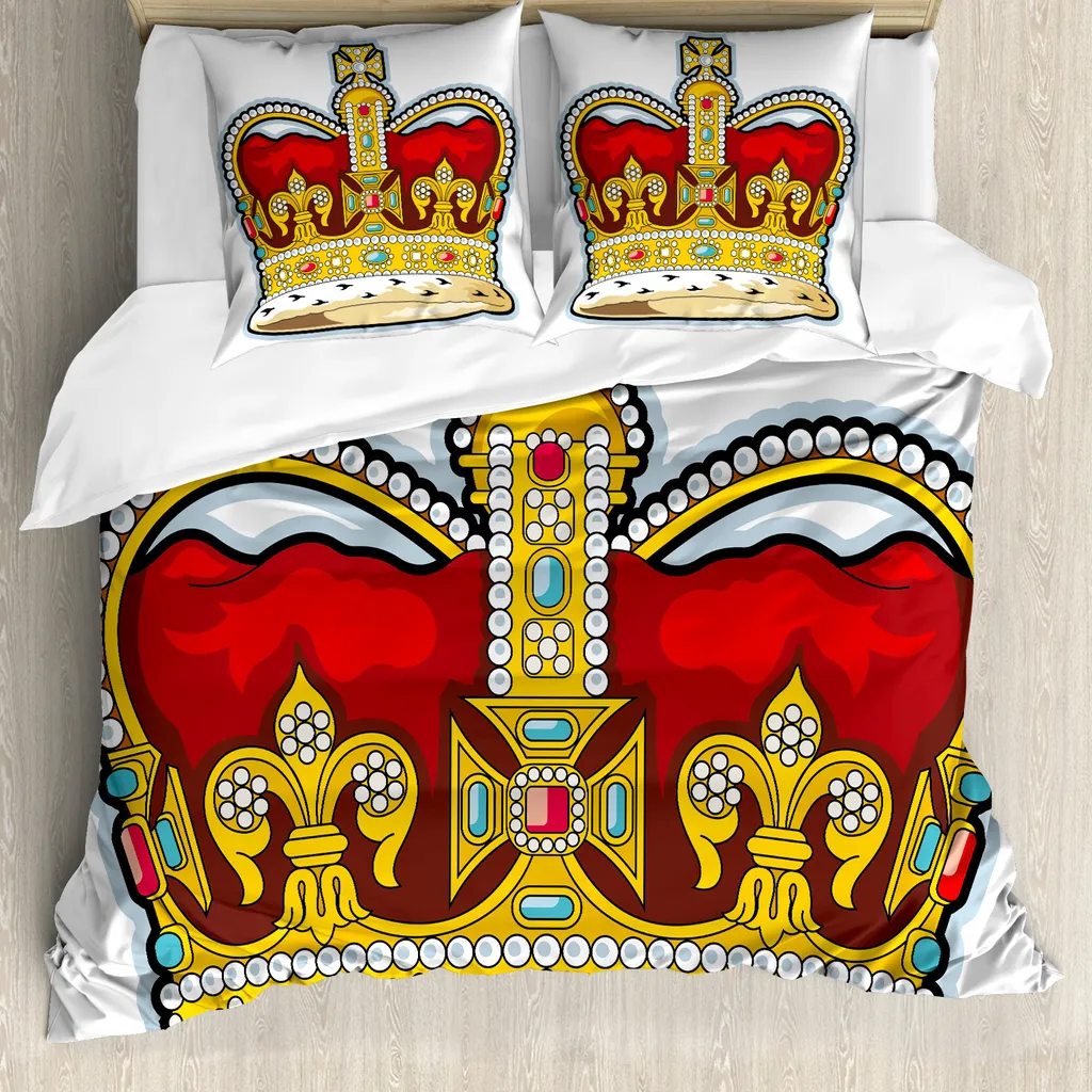 Parure Letto ABAKUHAUS Heraldic Rubino | Stile Medievale e Benessere - 1