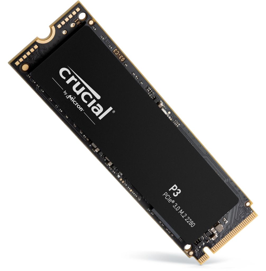 Crucial P3 - SSD - 2 TB - intern - M.2 2280 - PCIe 3.0 Produktbild 