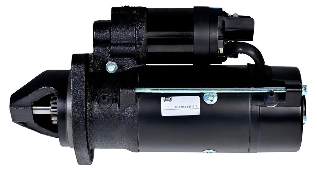 Démarreur HELLA 6 kW robuste pour DEUTZ-FAHR - Technologie 12V à 9 dents
