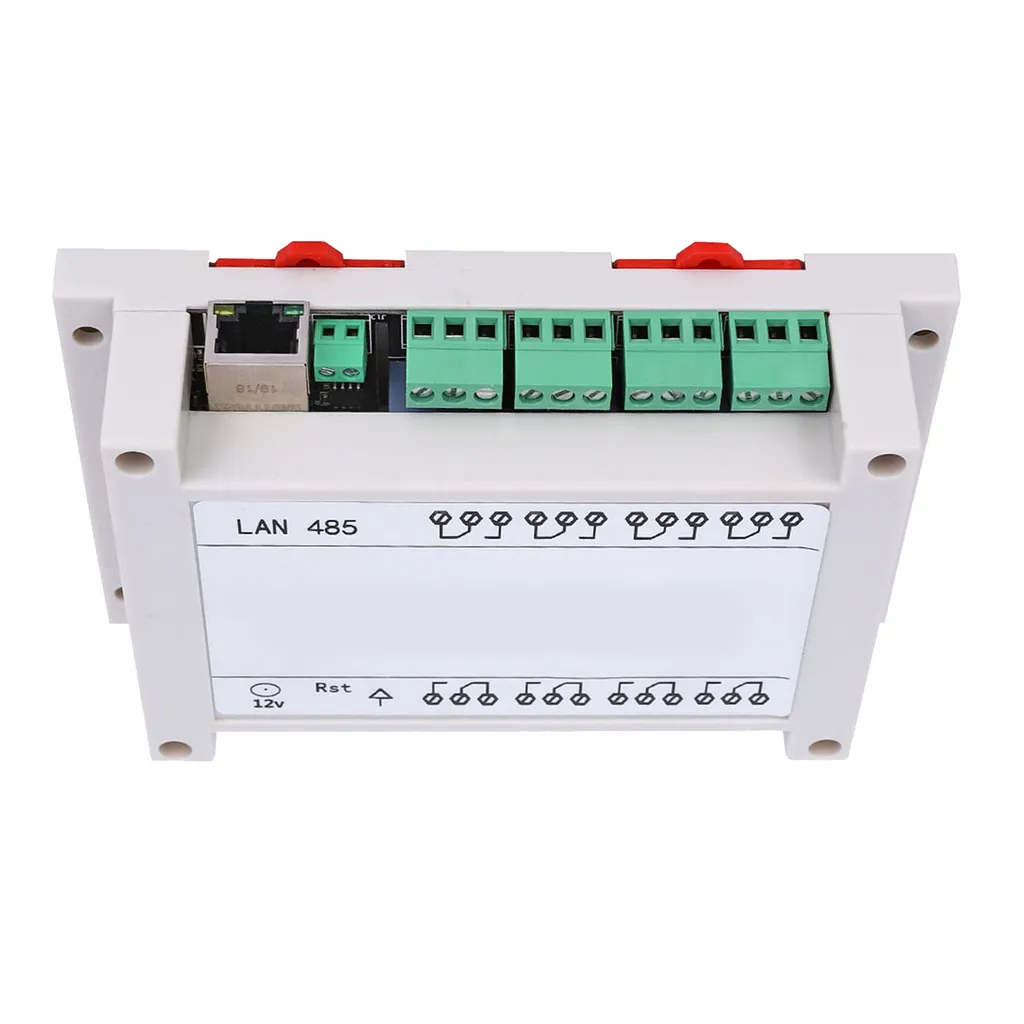 Contrôleur TCP IP RJ45 de Relais Domotique 8 Voies pour Réseau Ethernet
