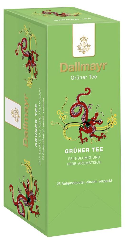 Dallmayr Grüner Tee Tee 25 Portionen Produktbild 