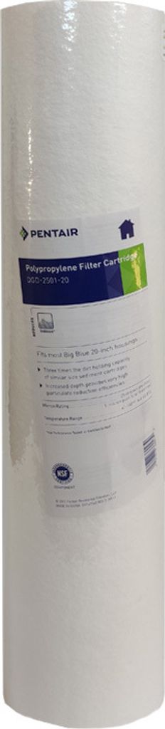 Wasserfilter Zweischicht Sedimentfilter Pentair 25-1my 20" Produktbild 