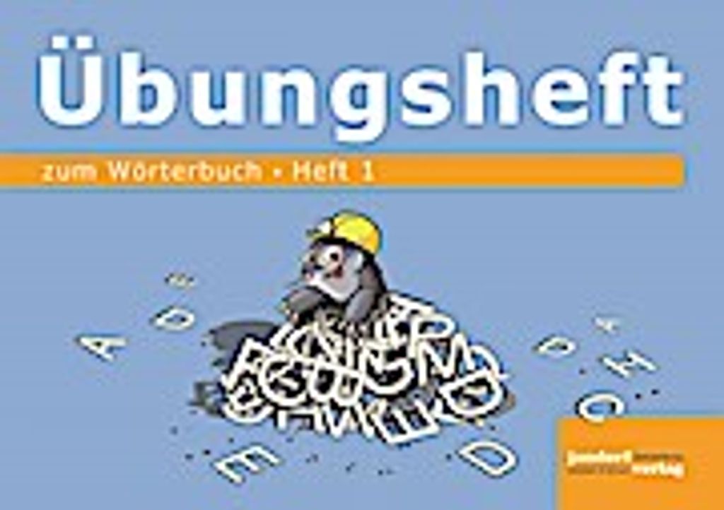 Wörterbuchübungsheft 1 (Übungsheft zum Wörterbuch 19x16cm) Obrázok produktu 