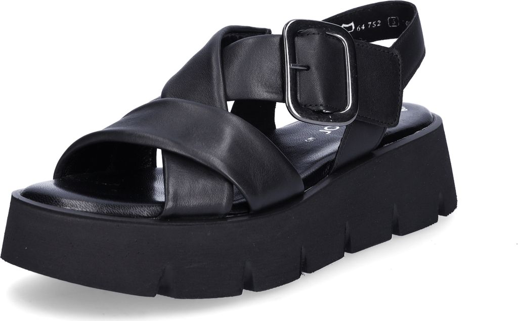 Gabor Riemchensandalette  Schwarz Produktbild 
